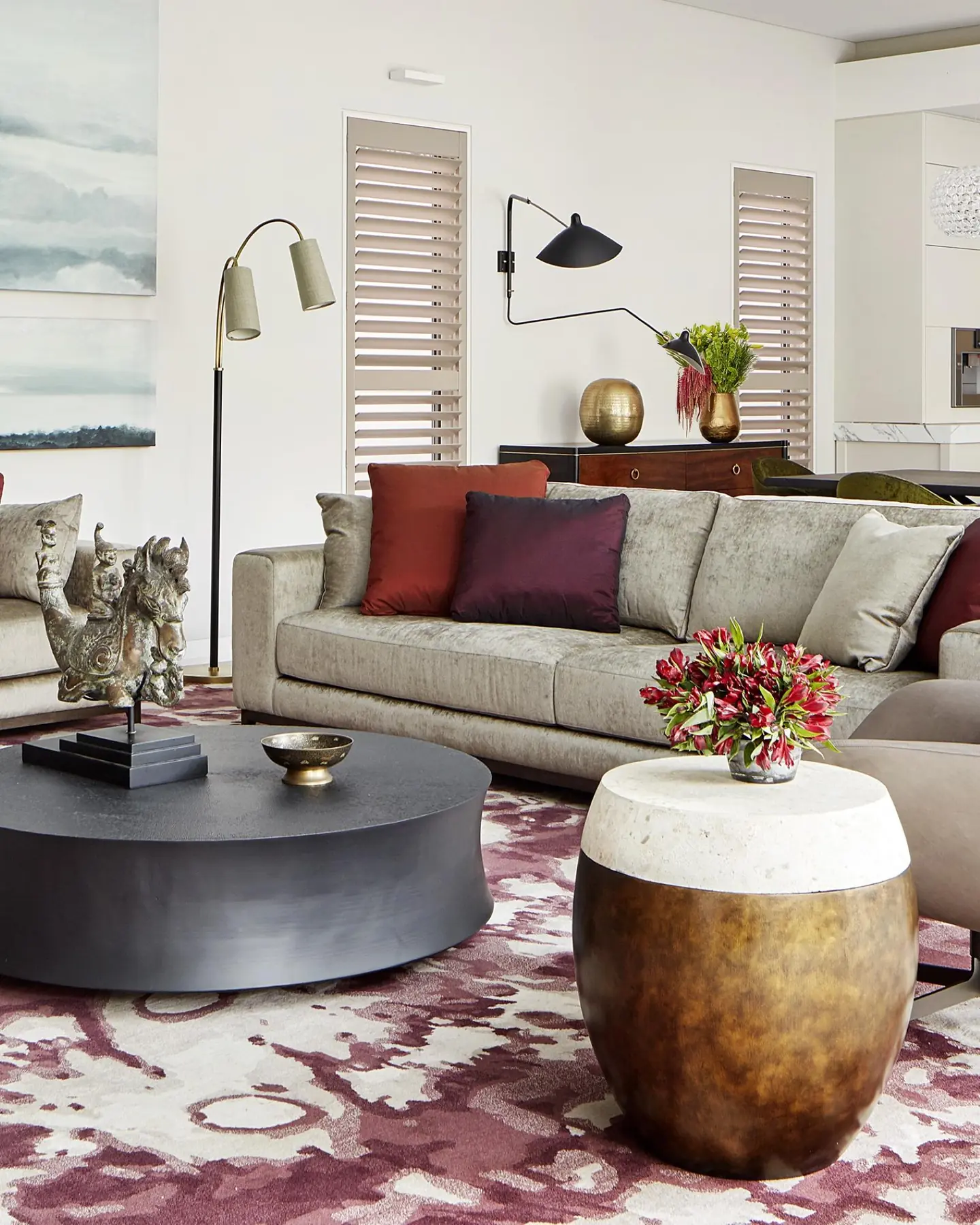 Livingroom in an Applecross House designed by JF Design