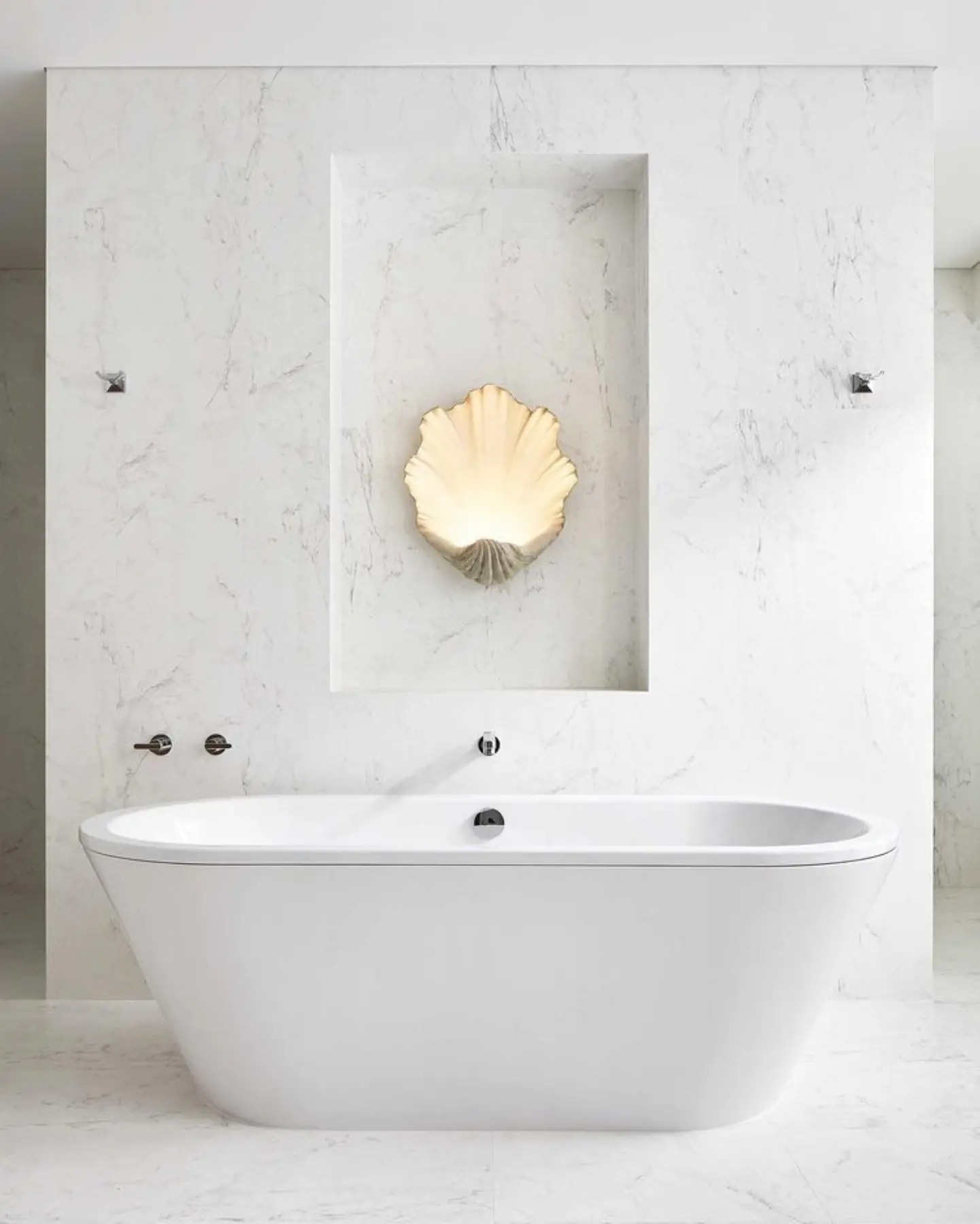 Bathroom tub in an Applecross House designed by JF Design