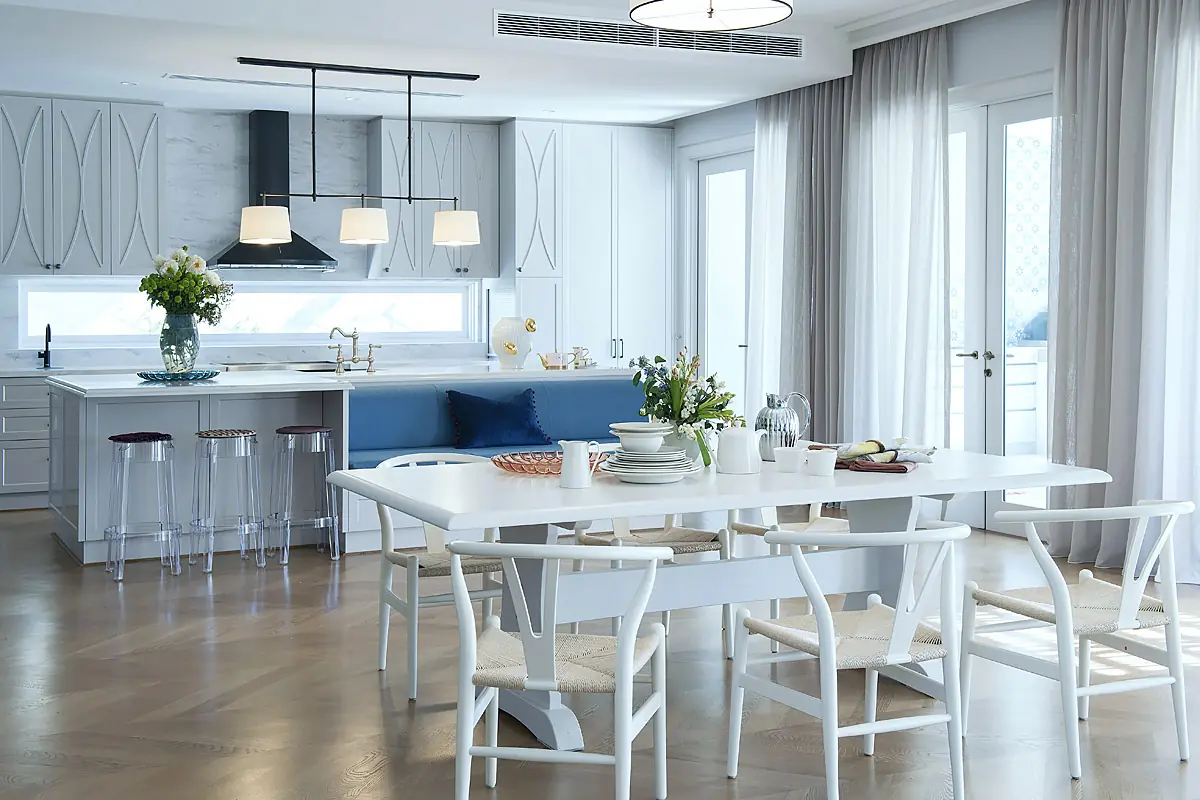JF Design Dalkeith residence — kitchen splashback and joinery detail, Perth