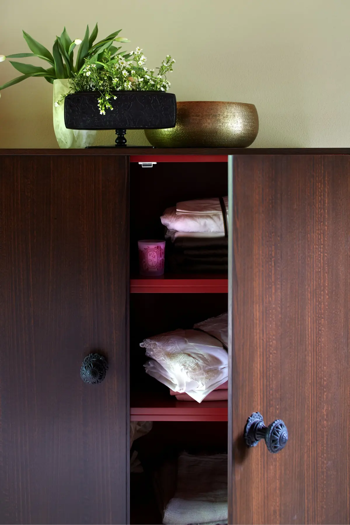 Timber wardrobe cabinetry in Cottesloe residence bedroom, Perth